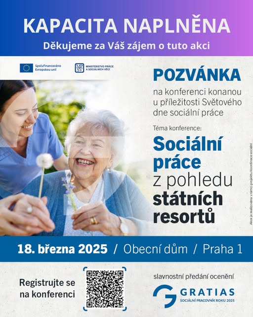 KAPACITA NAPLNĚNA - Konference ke Světovému dni sociální práce 2025 - Ilustrační obrázek